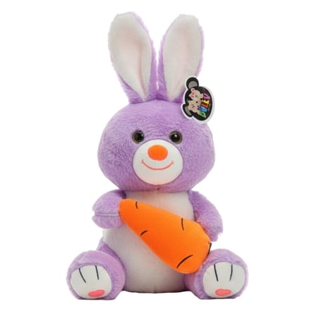 Peluş Tavşan Havuçlu 55 CM Yumuşak Sevimli Büyük Tavşan Peluş Oyuncak 1 ADET
