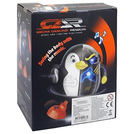 Işıklı Müzikli Penguen Robot Oyuncak 20 CM