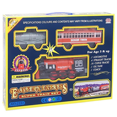 Oyuncak Pilli Tren Seti 23 Parça