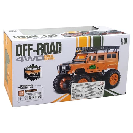 Uzaktan Kumandalı Işıklı Off Road Jeep 4 Yön Kontrollü Büyük Tekerlekli RC Araç