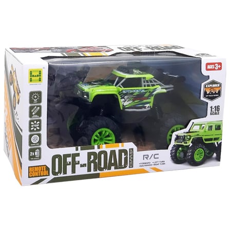Uzaktan Kumandalı Off Road Işıklı Jeep 4 Yön Kontrollü Büyük Tekerlekli RC Araç