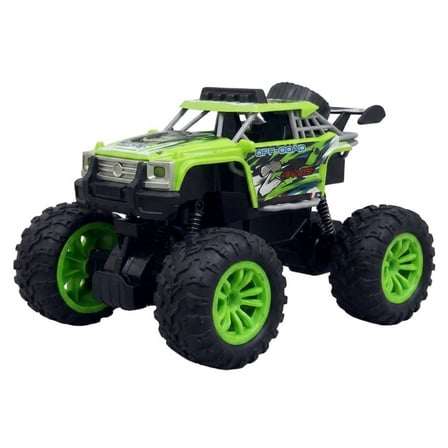 Uzaktan Kumandalı Off Road Işıklı Jeep 4 Yön Kontrollü Büyük Tekerlekli RC Araç