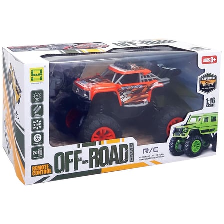 Uzaktan Kumandalı Off Road Işıklı Jeep 4 Yön Kontrollü Büyük Tekerlekli RC Araç