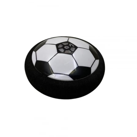 Havalı Futbol Topu Orta Boy 11 CM LED Işıklı Ev İçin Güvenli Kayar Disk Futbol Oyunu