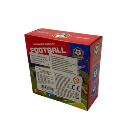 Havalı Futbol Topu Orta Boy 11 CM LED Işıklı Ev İçin Güvenli Kayar Disk Futbol Oyunu