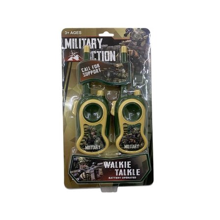 Pilli Asker Telsizi Walkie Talkie Çiftli Set Bas Konuş Özellikli