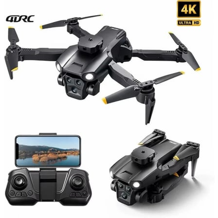 Çift Kameralı Katlanabilir Drone Engel Sensörlü HD Canlı Görüntü Aktarımı Telefon Kontrollü Başlangıç Seviyesi Profesyonel
