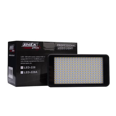 PDX 228 LED Işık | Beyaz | Kompakt Panel