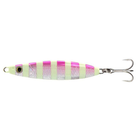 Fatfish Psycho Sprat Jig 45gr Pink Glow Zebra