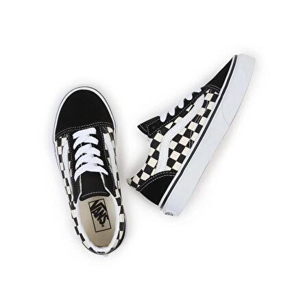 Vans UY Old Skool (Primary Check) Damalı Çocuk Sneaker