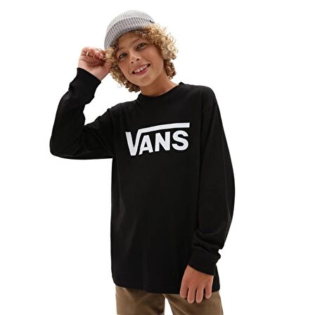 Vans CLASSIC LS Siyah T-shirt