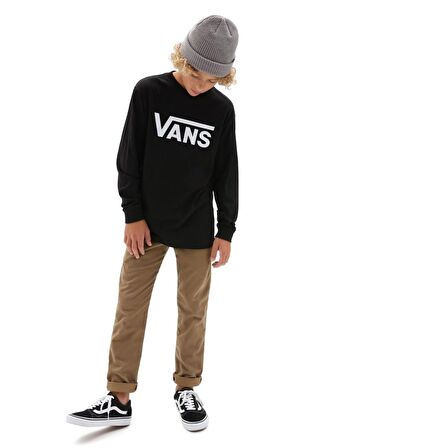 Vans CLASSIC LS Siyah T-shirt