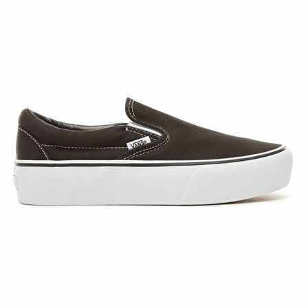 SİYAH Kadın Keten Ayakkabı VN00018EBLK1 VANS UA Cl