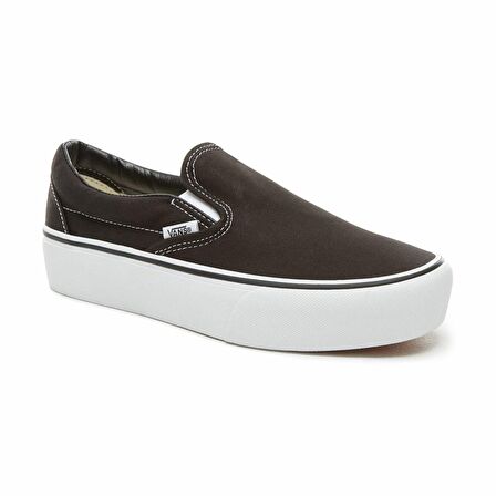 SİYAH Kadın Keten Ayakkabı VN00018EBLK1 VANS UA Cl