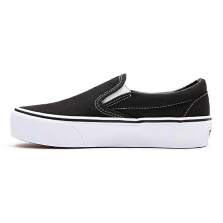 Vans Ua Classic Slip On Platform Siyah Sneaker