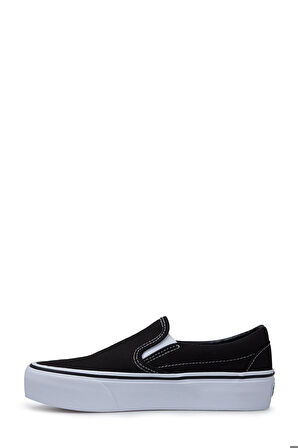 VANS KADIN UA Classic Slip-On Platform SPOR AYAKKABI VN00018EBLK1