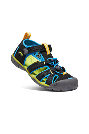 Keen 1020690 Seacamp Ii Cnx Outdoor Siyah-Mavi Çocuk Sandalet