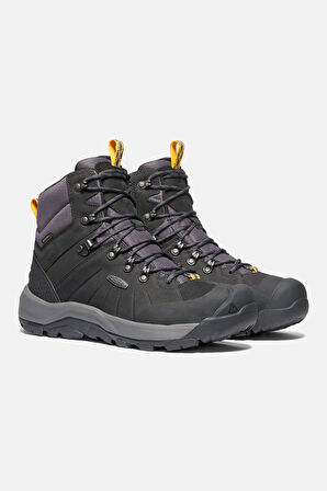 REVEL 4 MiD POLAR M-BLACK/MAGNET - Su Geçirmez Erkek Kar Botu - Siyah