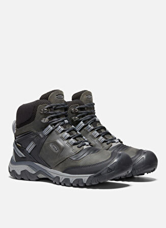 Keen Gri - Siyah Erkek Outdoor Ayakkabısı 1024911RIDGE FLEX MID WP