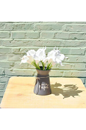 Yapay Islak Gala Çiçeği Demeti 8'li Yapay Cıcek