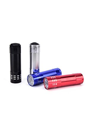 Watton Wt039 Alüminyum Mini 9 Ledli Fener