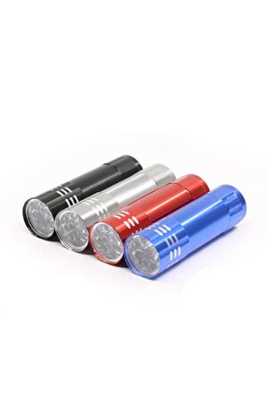 Watton Wt039 Alüminyum Mini 9 Ledli Fener