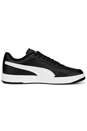 PUMA ERKEK SİYAH BEYAZ COURT ULTRA SNEAKER SPOR AYAKKABI