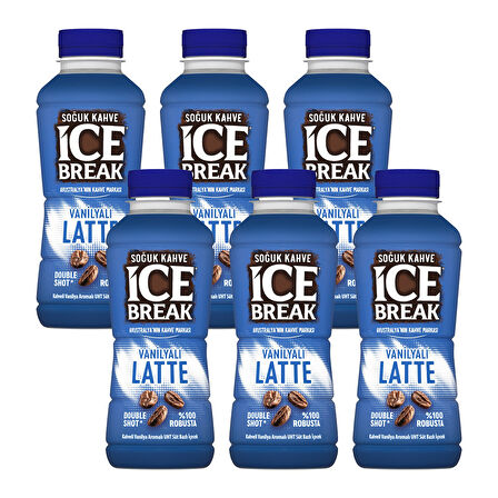 Ülker Ice Break Vanilyalı Latte 375 ml 6 lı