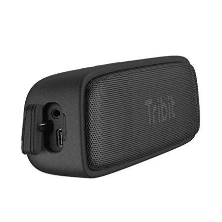 Tribit XSound Surf 2x6W 10 Saat Oynatma Süresi IPX7 Su Geçirmez Taşınabilir TWS Bluetooth Hoparlör Siyah