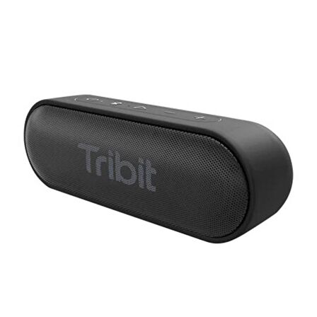 Tribit XSound Go 2x8W 24 Saat Oynatma Süresi IPX7 Su Geçirmez Taşınabilir TWS Bluetooth Hoparlör Siyah