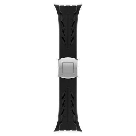 Gpack Apple Watch SE 2 2023 44mm Kordon Metal Tokalı Ayarlanabilir Tpu Silikon KRD127