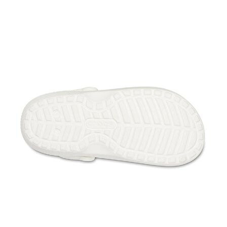 Crocs 203591 Classic Lined Clog Beyaz-Gri