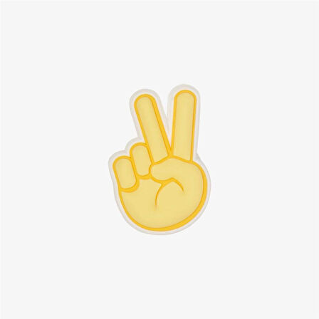 Crocs Jibbitz Peace Hand Sign Charms