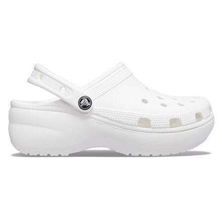 206750-100-100 Crocs Classic Platform Clog W Kadın Terlik Beyaz