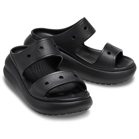 Crocs Classic Crush Sandal Unisex Siyah Sandalet