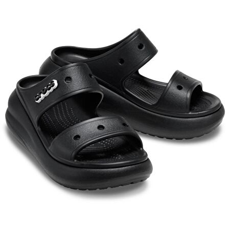 Crocs Classic Crush Sandal Kadın Terlik 207670-001 Black