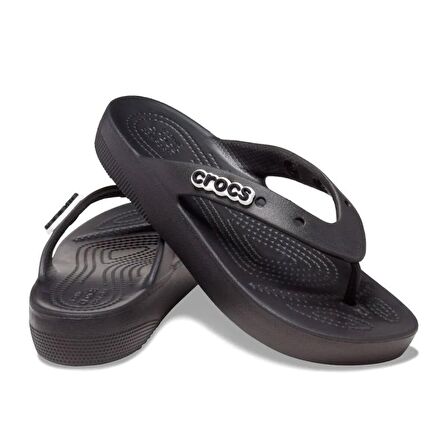 Crocs Classic Platform Flip W Kadın Siyah Terlik 207714-001