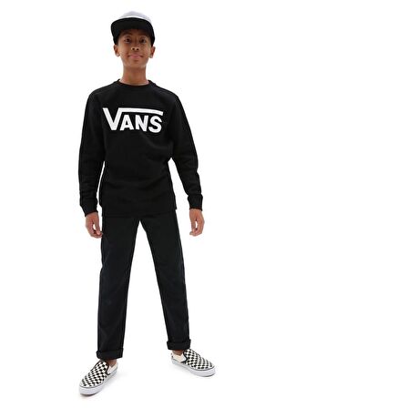 Vans By Vans Classıc Crew Boys Siyah Sweatshirt