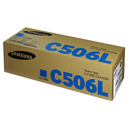 Samsung CLT-C506L/Hp SU042A Mavi Orijinal Toner Yüksek Kapasiteli