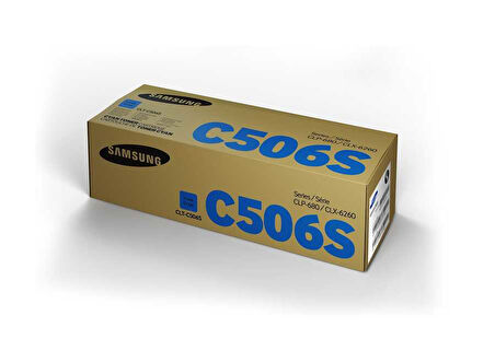 Samsung CLT-C506SHp SU048A Mavi Orijinal Toner