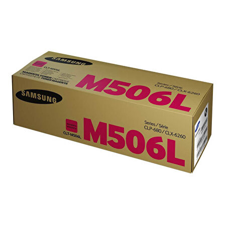 Samsung CLT-M506LHp SU309A Kırmızı Orijinal Toner Yüksek Kapasiteli