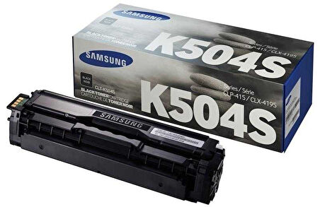 Samsung CLT-K504SHp SU162A Siyah Orijinal Toner