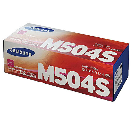 Samsung CLT-M504SHp SU296A Kırmızı Orijinal Toner
