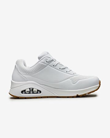 Skechers 73690 WHT Uno -Stand On Air Kadın Spor Ayakkabı