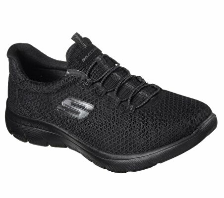 Skechers 12980-Bbk Slip-On Kumaş Kadın Outdoor Ayakkabı