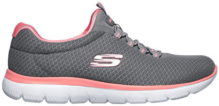 Skechers 12980-GYPK Summits Kadın Gri Sneaker Günlük Spor Ayakkabı