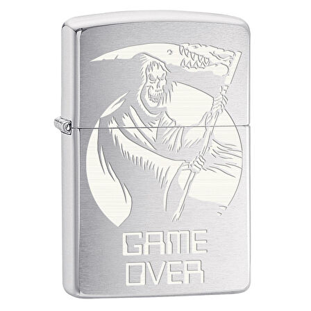 Zippo 200 Pf18 Skull Game Over Design Çakmak