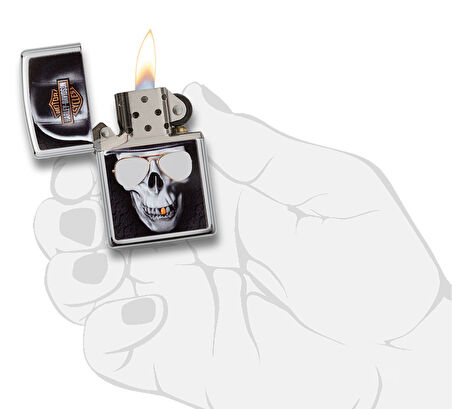 Zippo 250 Harley Davidson Çakmak