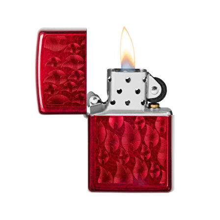 Zippo 29824 21063 Iced Zippo Flame Design Çakmak
