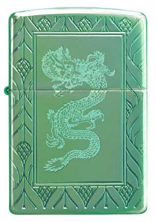 Zippo Armor Hp Green Elegant Dragon Çakmak